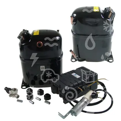 kompresor Tecumseh CAJ9510Z, HBP - R404A, 220 - 240V, 50 Hz, 1 fáz